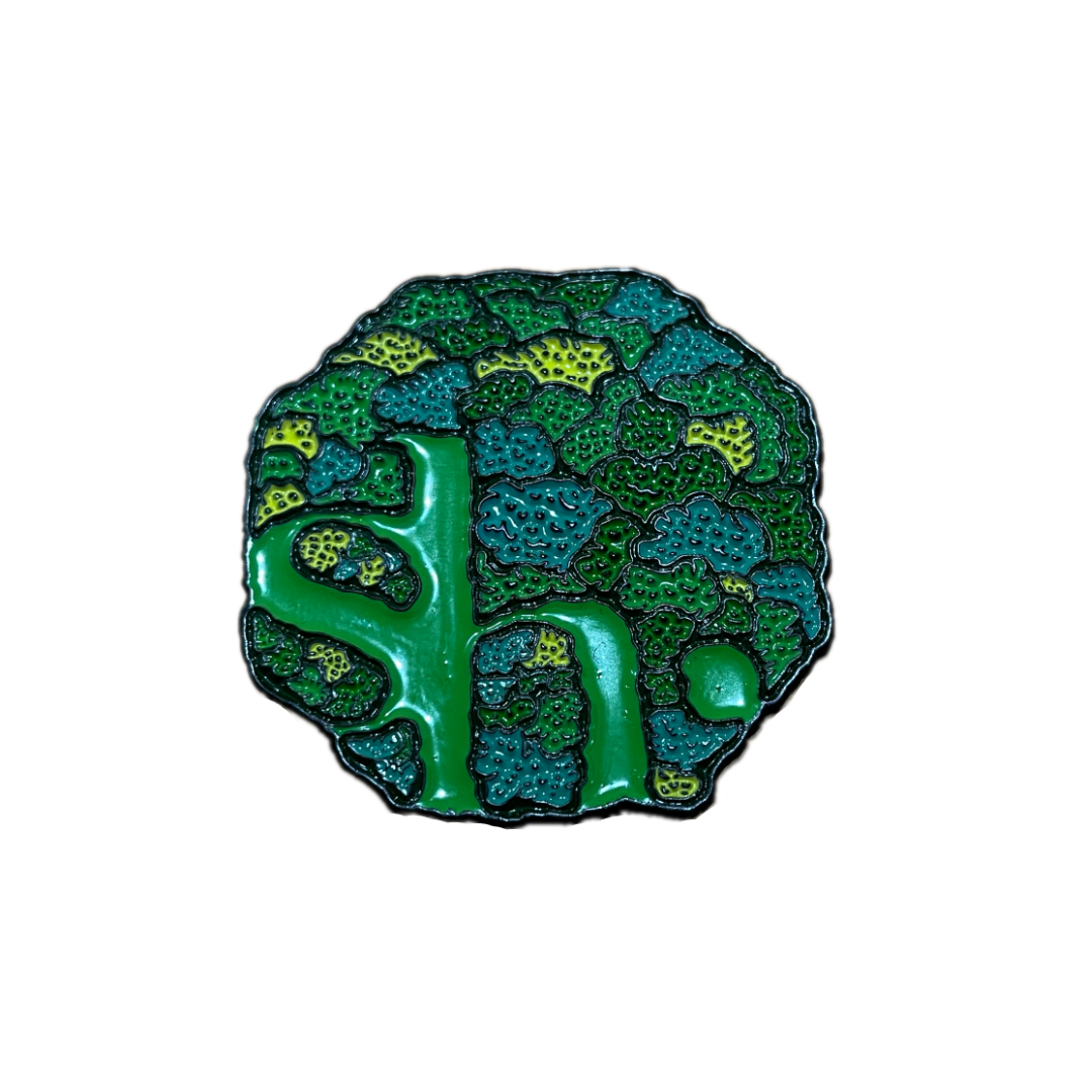 Stophouse Tree Logo Pin