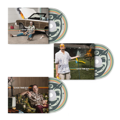 PROF "Good Time Boy" All 3 Covers Second Edition CD Bundle