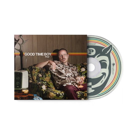 PROF "Good Time Boy" Second Edition CD - Wood Grain Cover