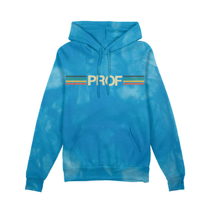 PROF "Nuclear Winter" Blue Tie Dye Pullover Hoodie