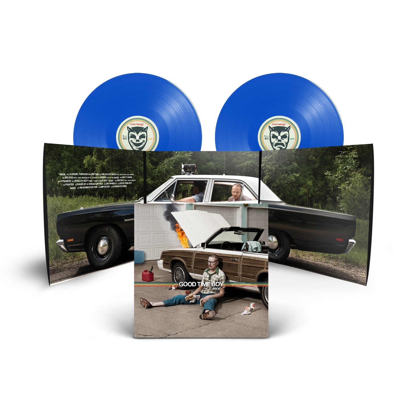 PROF "Good Time Boy" Limited Blue Second Press Double Vinyl