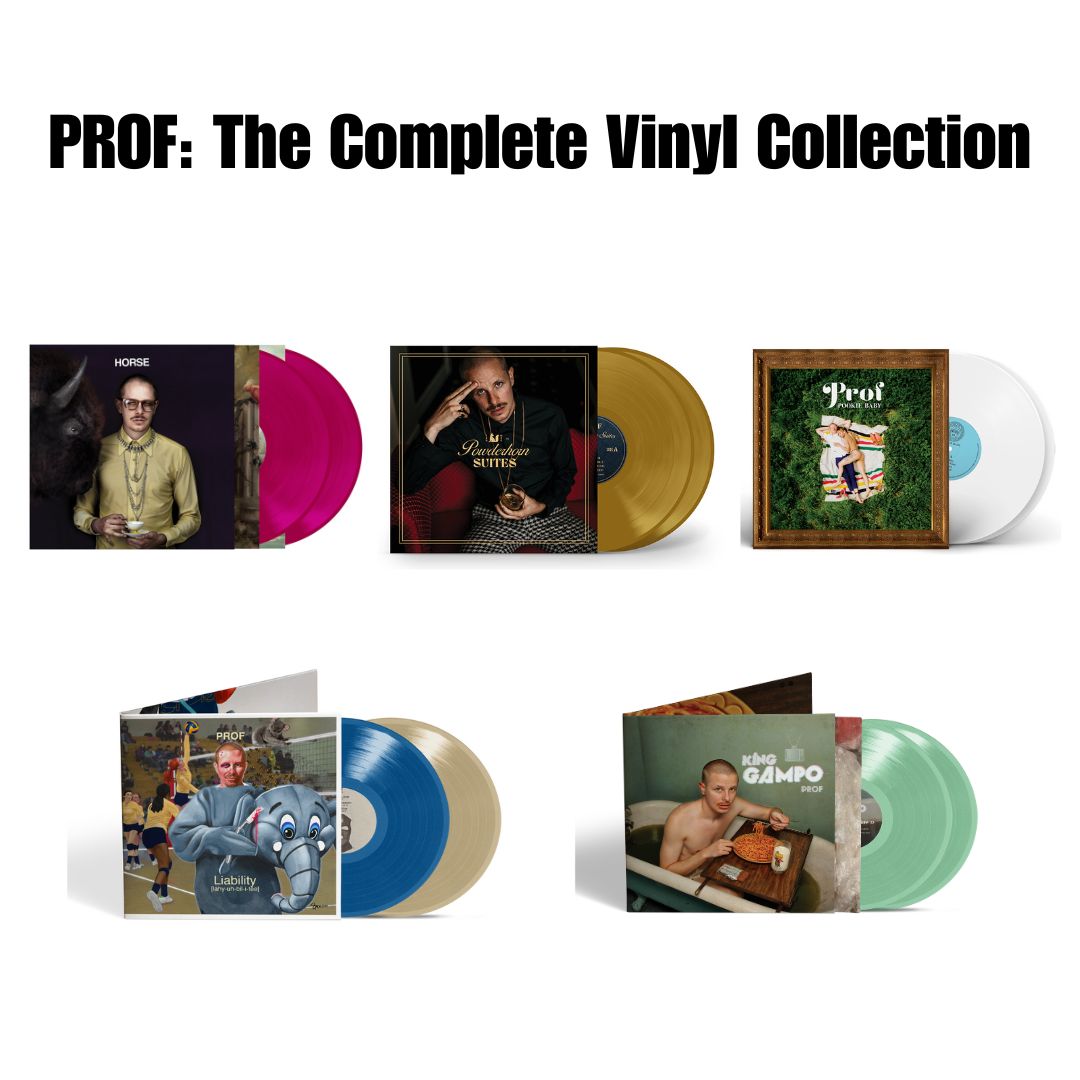 Prof The Rapper Merch PROF: The Complete Vinyl Collection – Stophouse