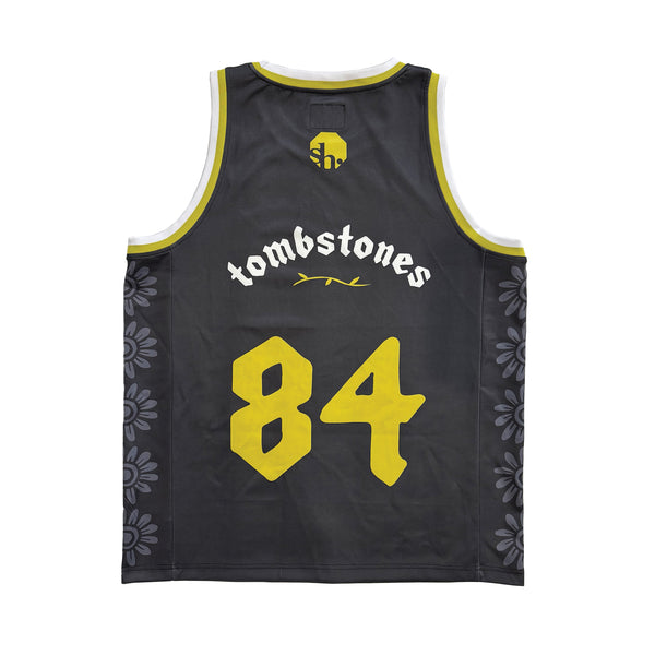 PROF "Tombstones" Basketball Jersey *ONLY S + XL*