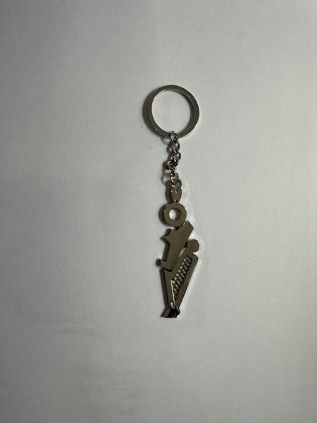 PROF "KVP" Metal Keychain