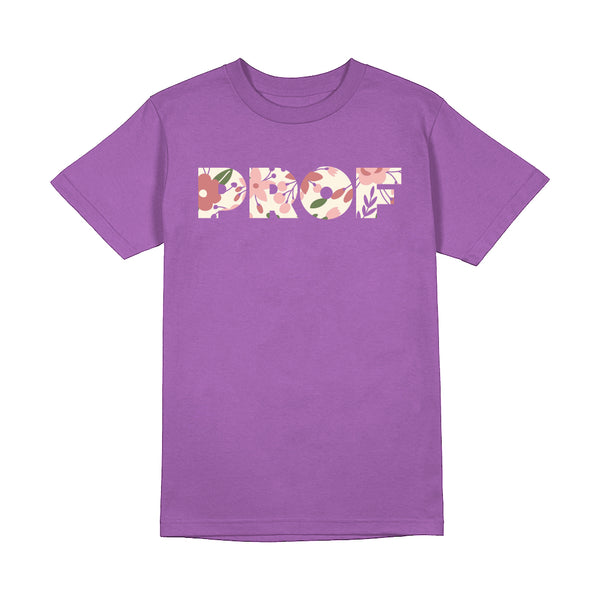 PROF "Floral" Purple T-Shirt